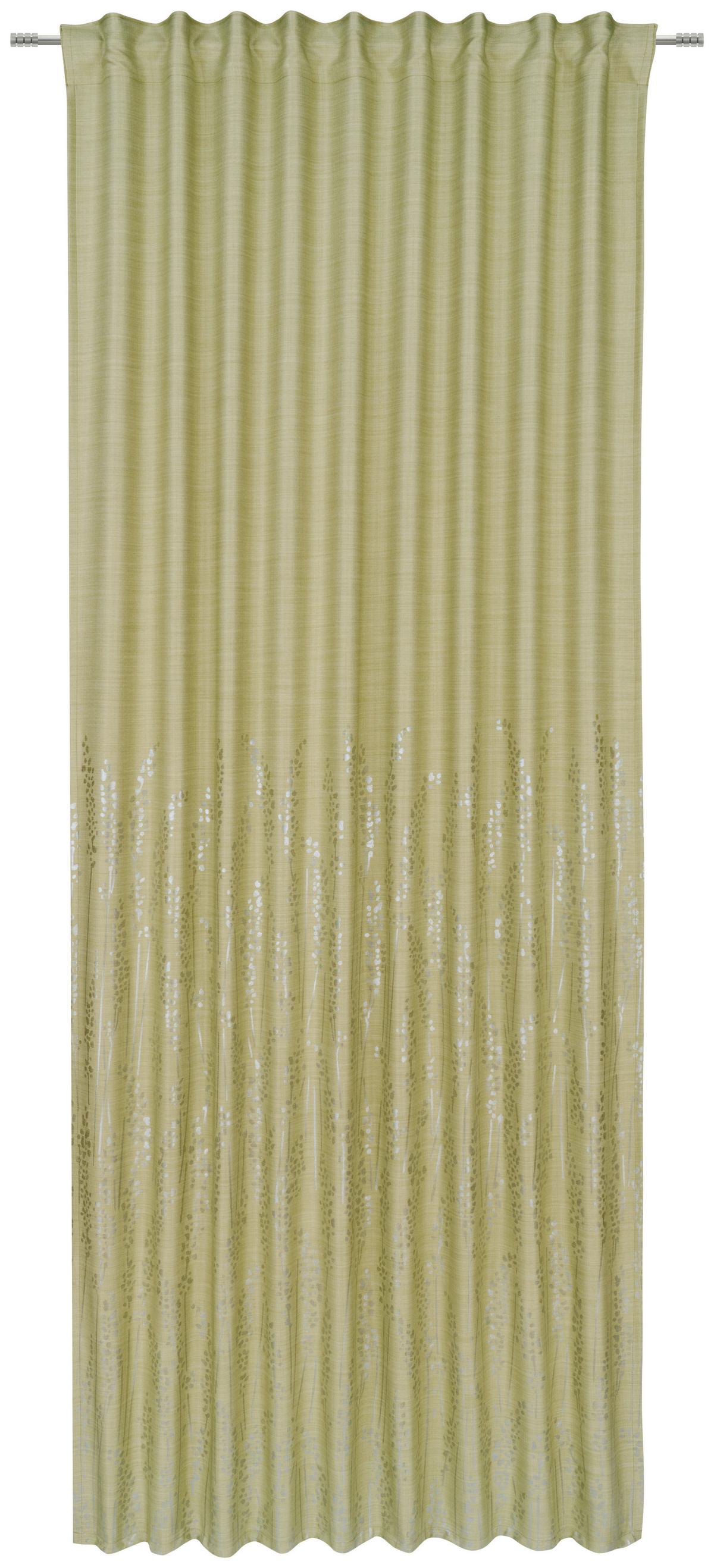 ZASŁONA GOTOWA SANDIA - zielony, Design, tkanina (140/245cm) - Ambiente