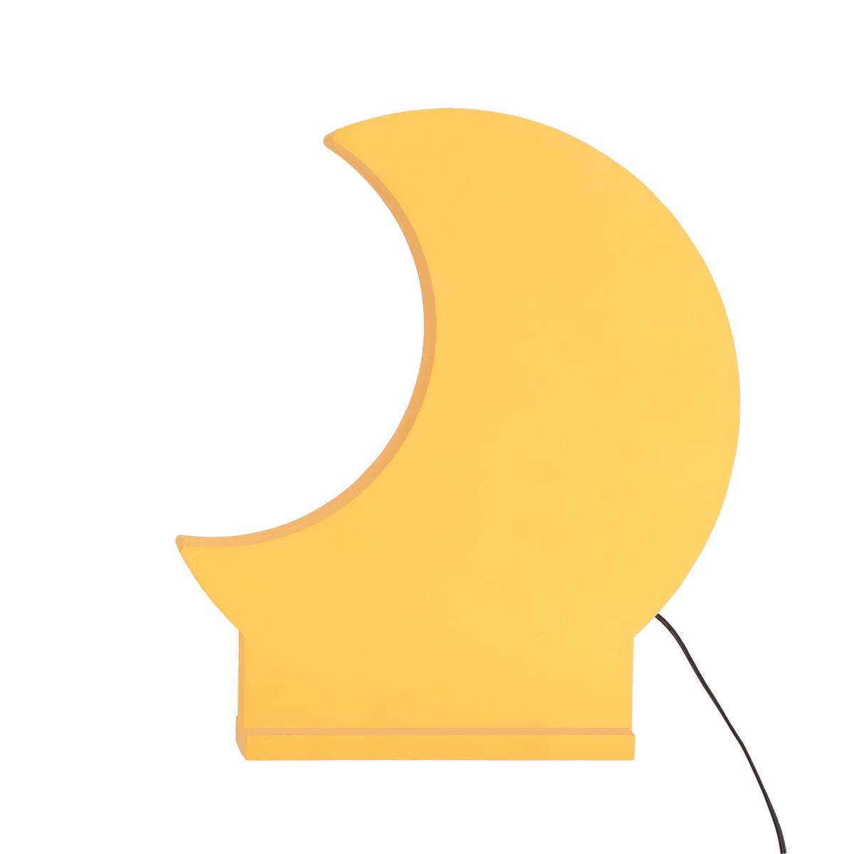 Dječja Stolna Svjetiljka 41-10599 Moon - zlatne boje, Basics, drvni materijal/plastika (26/5/29.5cm)