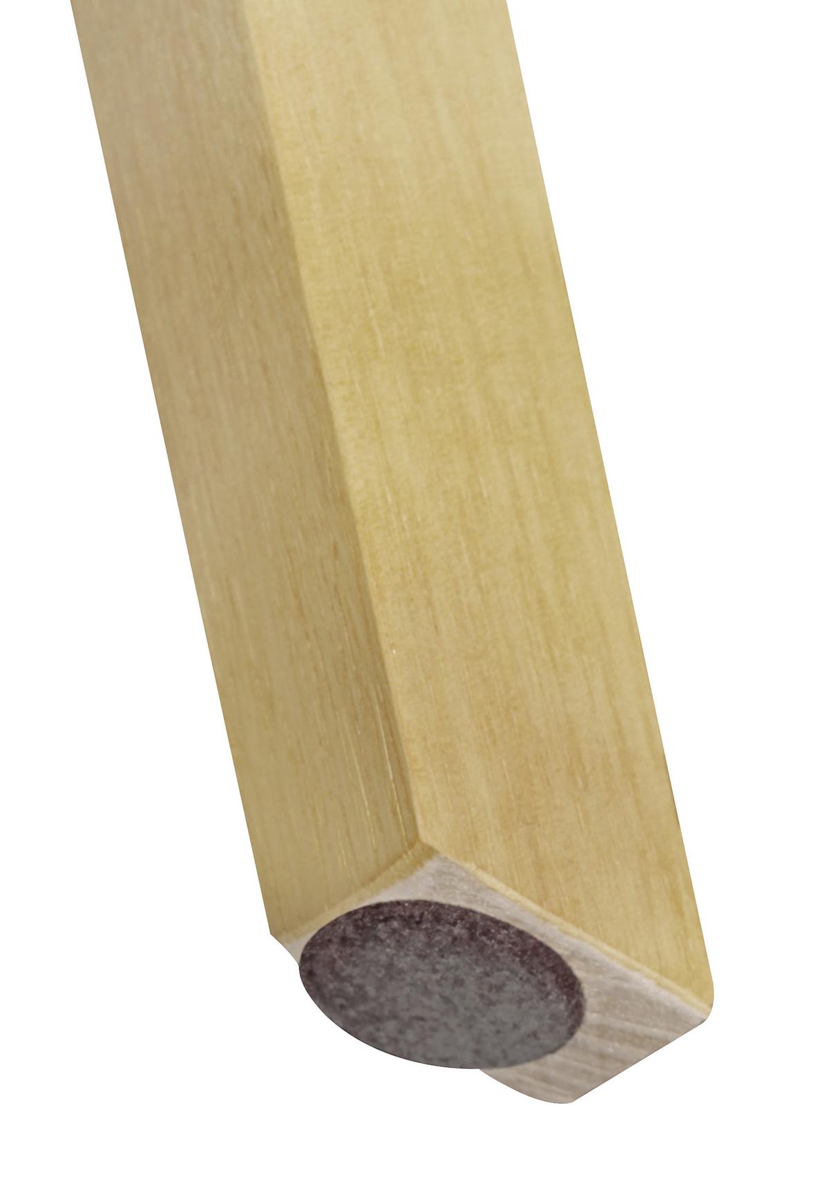 Set Stolov Lima - siva/barve hrasta, Design, umetna masa/tekstil (48/89/48cm) - MID.YOU