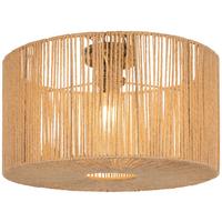 LAMPA WISZĄCA KALANI - kolor naturalny, Design, metal/tkanina (40/24.5cm) - Collet's Monde