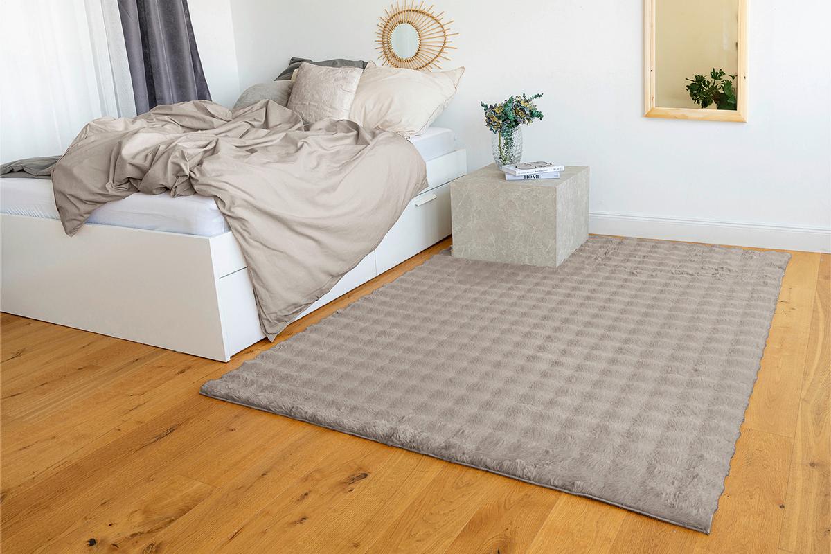 HOCHFLORTEPPICH Hailey 125 Beige 120 x 160 cm - Beige, Basics, Textil (120/160cm) - Kayoom