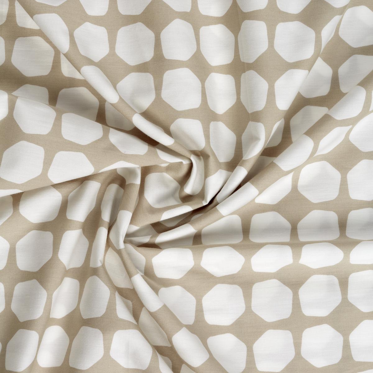 Bettwäsche Bio-Lisa in Beige ca. 140x200cm - Beige, MODERN, Textil (140/200cm) - ecoTree