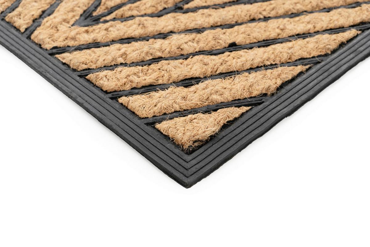 Fussmatte Entry 300 Hellbraun 40x60 - Hellbraun, Basics, Textil (40/60cm) - Kayoom