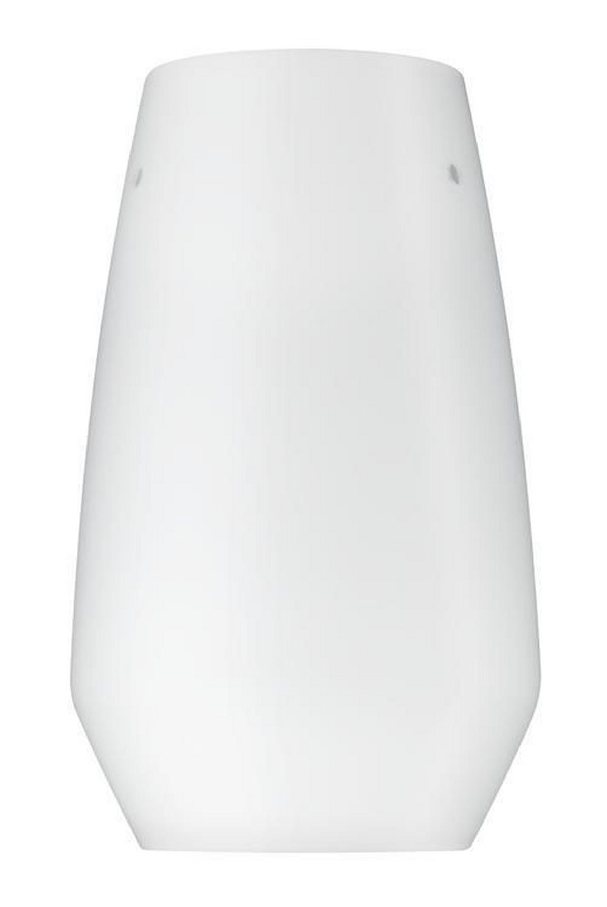 Schienensystem-Leuchtenschirm in Opal Ø 17cm - Opal, Design, Glas (17,0/28,0cm) - Paulmann