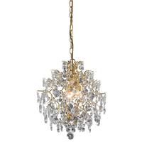 Pendelleuchte Rosendal max. 40 Watt - Transparent/Goldfarben, Basics (40/40/42cm) - Markslöjd