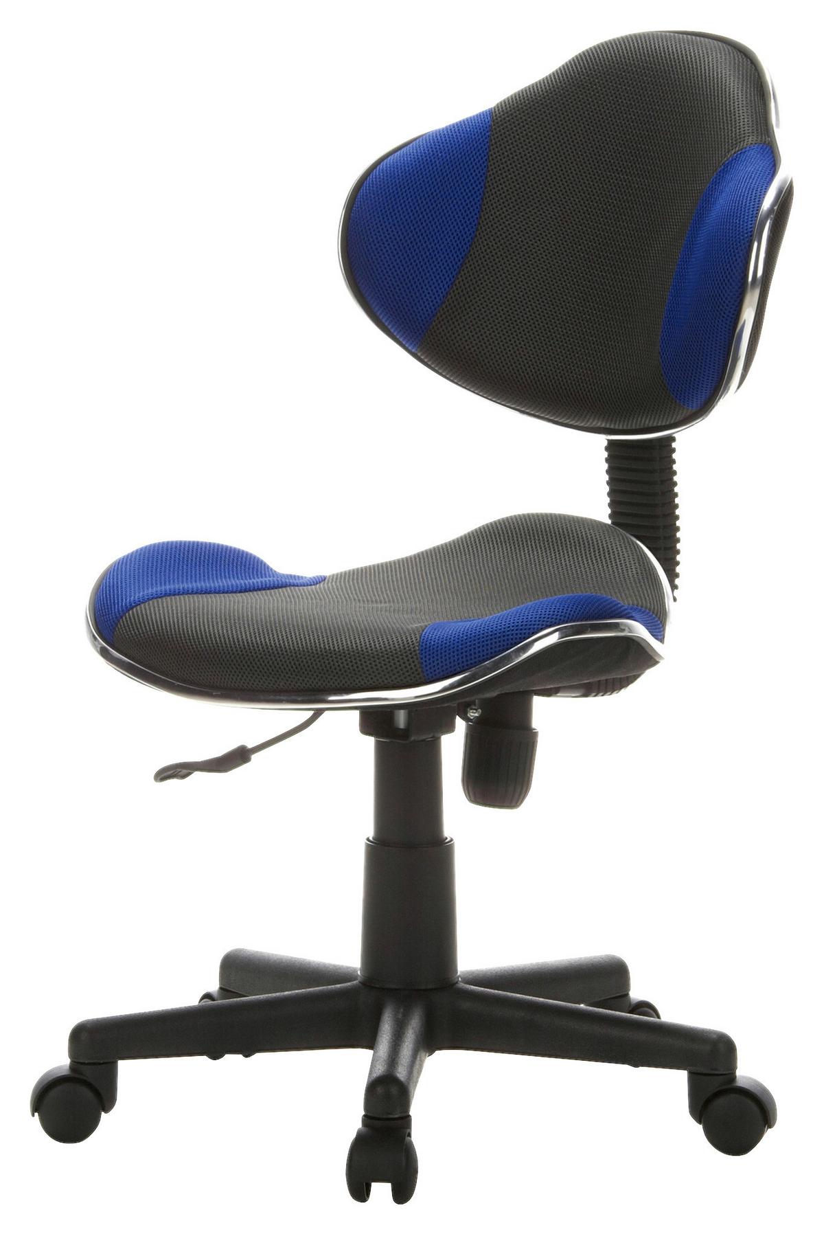 Mladinski Vrtljivi Stol Kiddy Gti 2, Siva, Modra - modra/siva, Basics, umetna masa (45/86-101/42cm) - MID.YOU