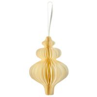 Dekohänger Papierhänger I Creme - Creme, Basics, Papier (10/15/10cm) - Mömax