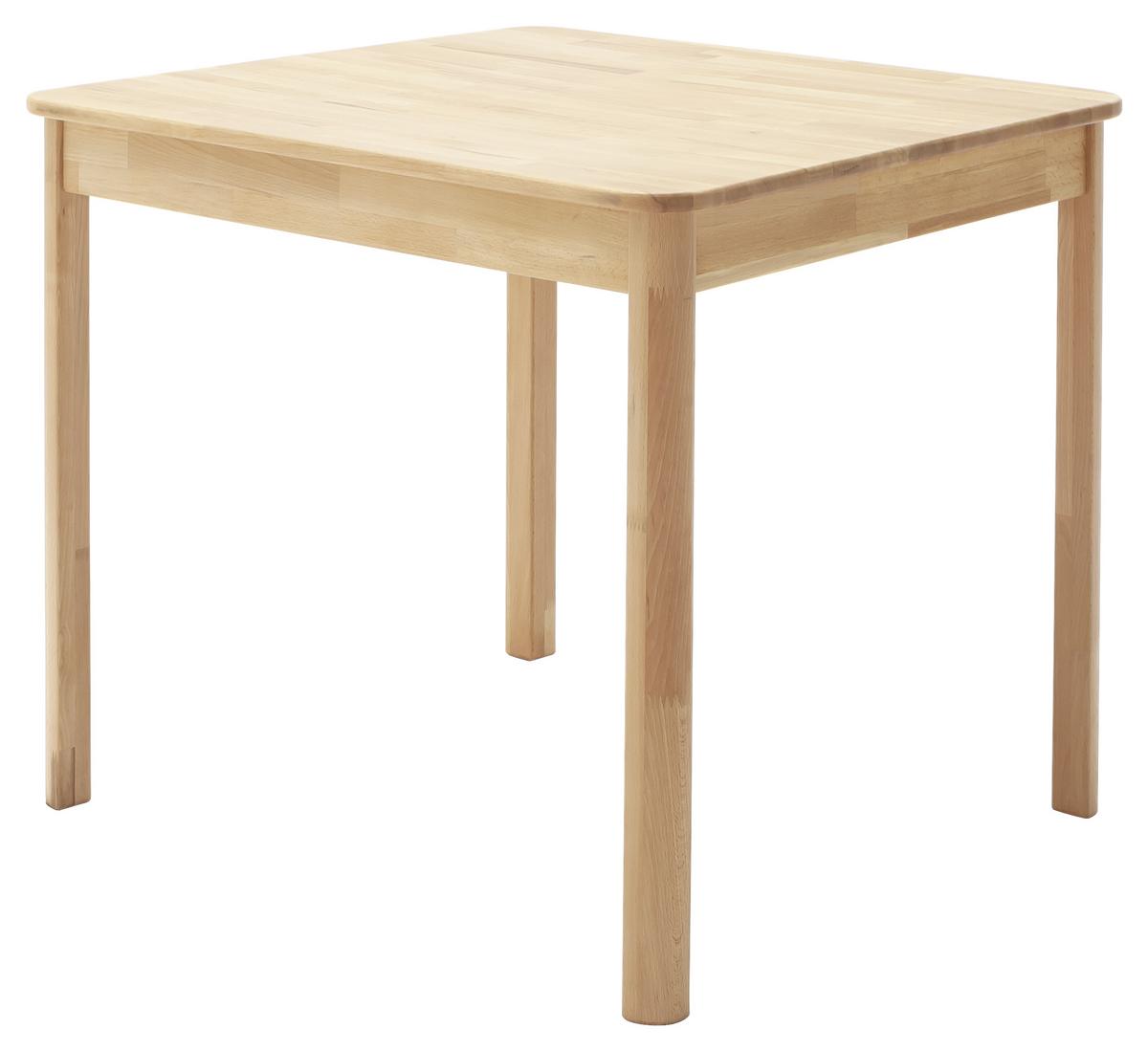 STÓŁ DO JADALNI OSKAR - buk twardzielowy, Konventionell, drewno (80/80/76cm) - MID.YOU
