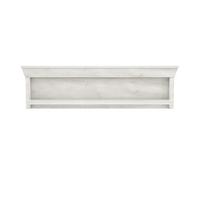 Etajeră de perete KASHMIR - alb, Konventionell, material pe bază de lemn (122,8/33,8/24,5cm) - Premium Living