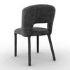 CHAISE ANEA - gris foncé, MODERN, métal/textile (52/79/55,5cm) - Bessagi Home