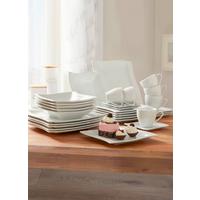 Serviciu de masă 30/1 Katja - alb, ceramică - Mömax