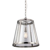 Viseća Svjetiljka Harrow Fe-Harrow-P-M - boje nikla, Natur, staklo/metal (40.6/58.4cm) - Elstead Lighting