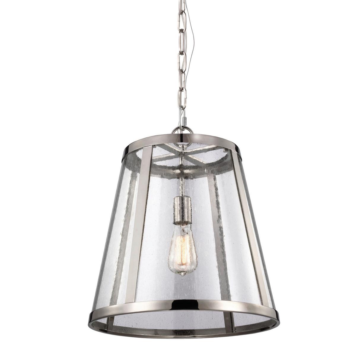 Viseća Svjetiljka Harrow Fe-Harrow-P-M - boje nikla, Natur, staklo/metal (40.6/58.4cm) - Elstead Lighting