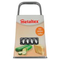 Négyoldalú Reszelő Inox - fém (9/16/7cm) - Metaltex
