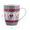 Kaffeebecherset Heidi aus Keramik, 2-teilig - Multicolor, ROMANTIK / LANDHAUS, Keramik (8,5/10,4cm) - Bessagi Home