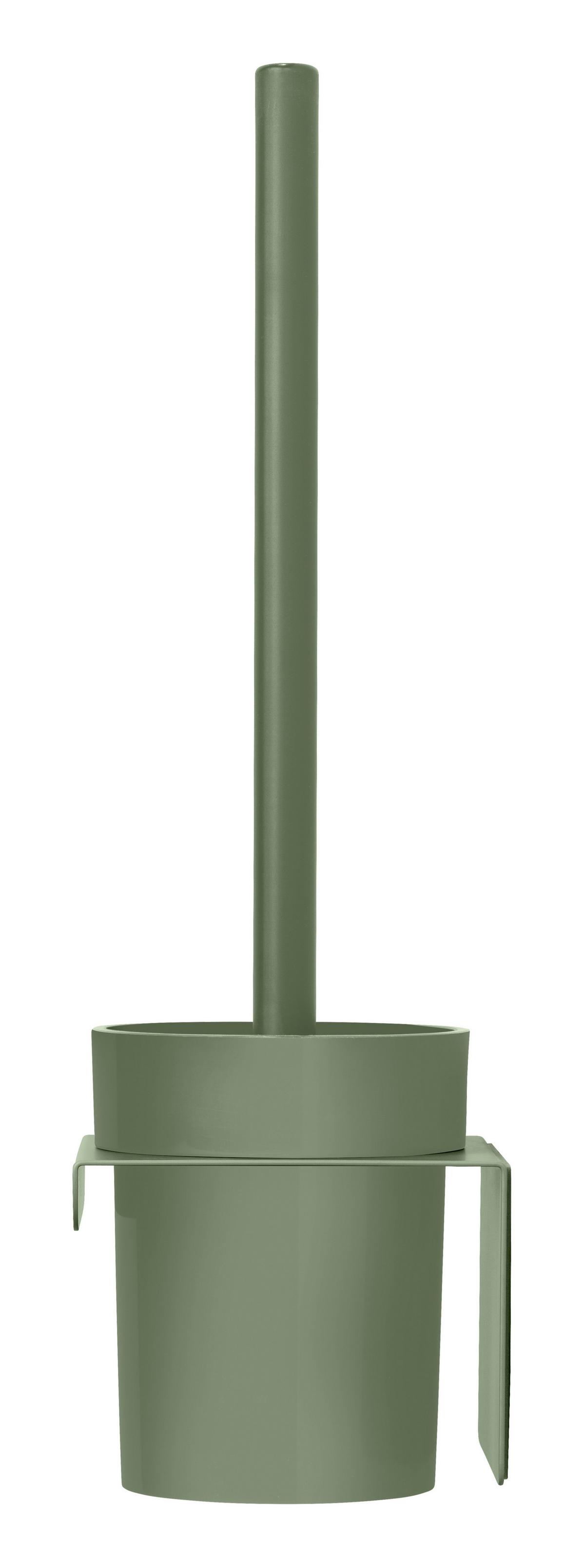 WC-Bürstengarnitur Turbo-Loc Lizan Grün - Grün, MODERN, Kunststoff/Metall (10,5/30,5/10,5cm) - Mömax