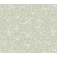 Bettwäscheset Blume - Mintgrün, Konventionell, Textil (160/210cm) - Mömax