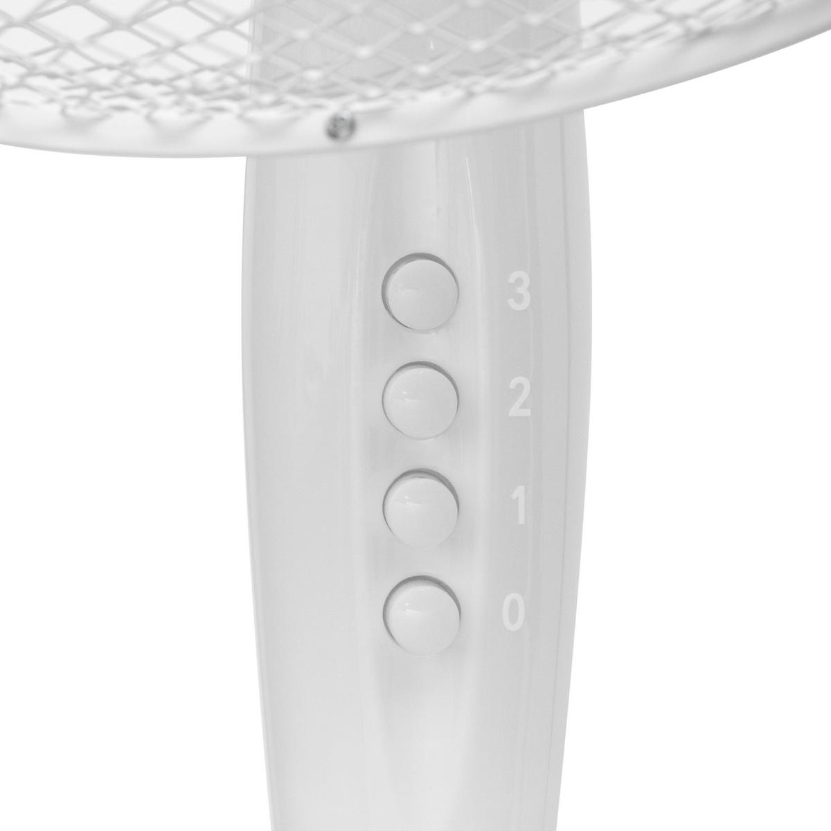 Álló Ventilátor Sf40wh - fehér, műanyag/fém (62/62/103-125cm)