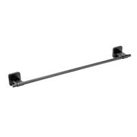 Suport pentru prosop PORTO BLACK - negru, Modern, metal (5,5/7,5/60,5cm) - Wenko