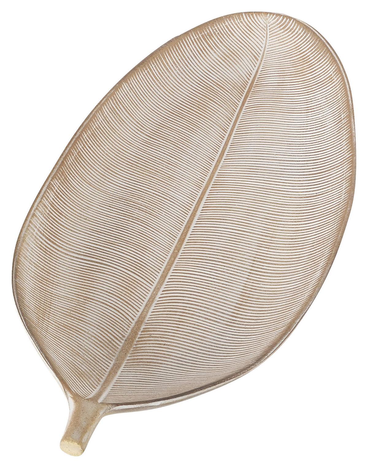 Dekotablett Avaro I in Naturfarben - Naturfarben, Lifestyle, Holzwerkstoff (21/3,5/59cm) - Modern Living