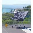 Gartenstuhl Cesia - Hellgrau, MODERN, Kunststoff/Textil (70/82/42cm) - Modern Living Gartenstuhl Cesia - Hellgrau, MODERN, Kunststoff/Textil (70/82/42cm) - Modern Living