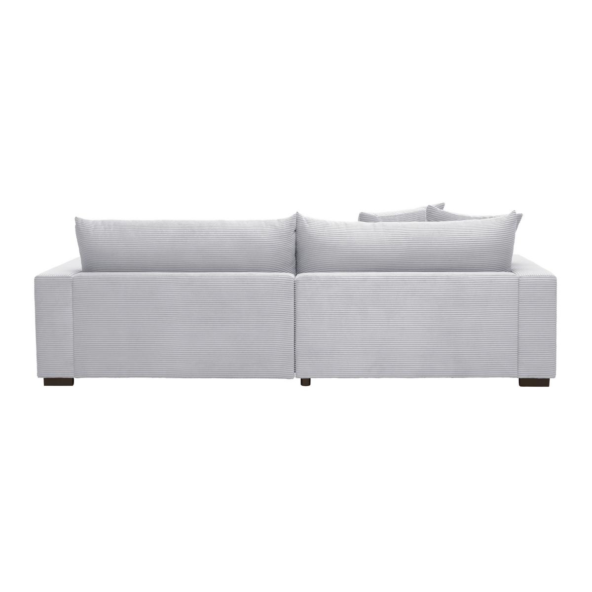 Kutna  Garnitura Pedro - svijetlo siva, Moderno, tekstil (180/83/265cm) - Mömax