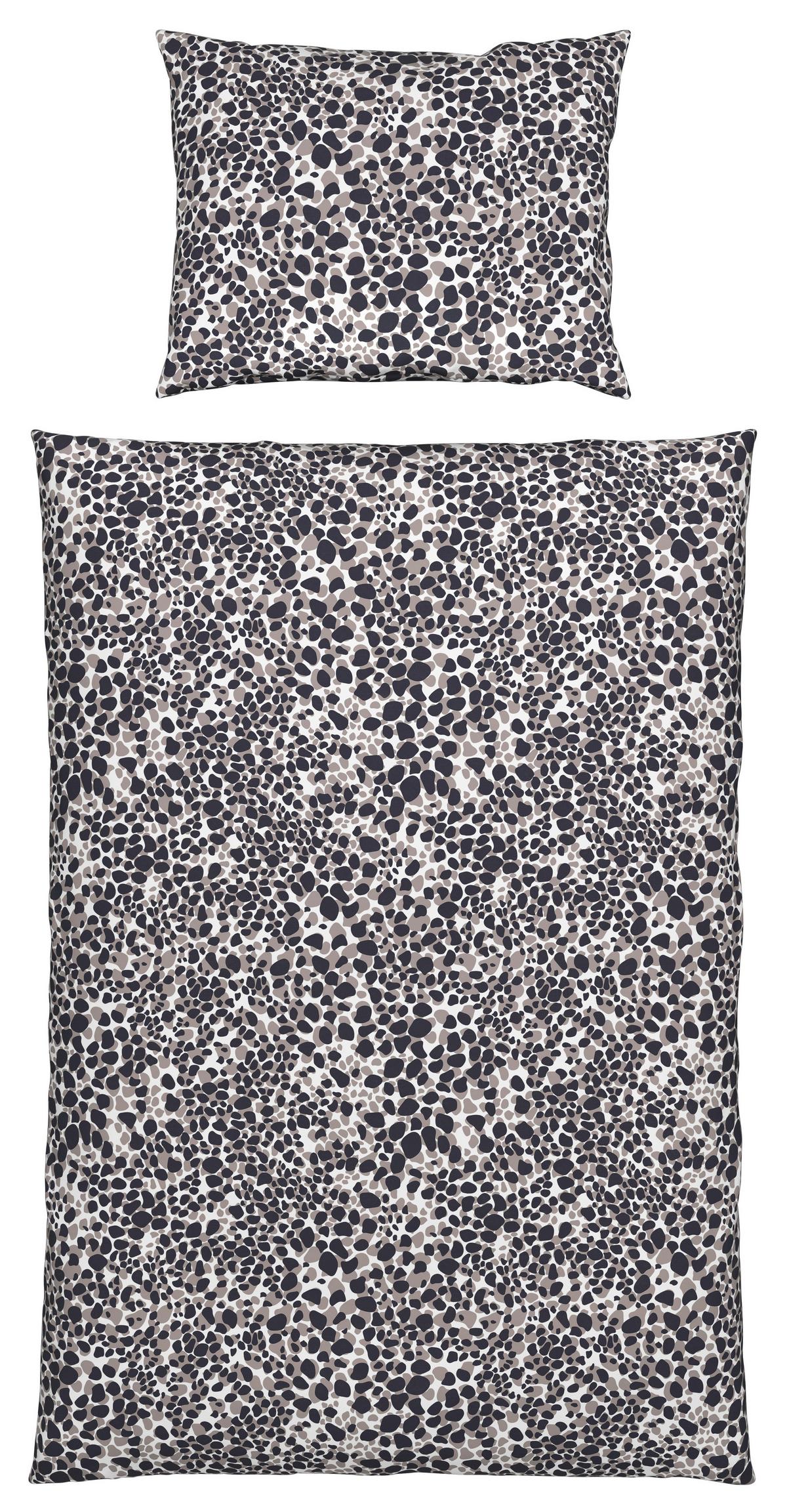 Ágyneműhuzat-garnitúra Stony Frames - szürke, Romantik / Landhaus, textil (140/200cm) - Modern Living