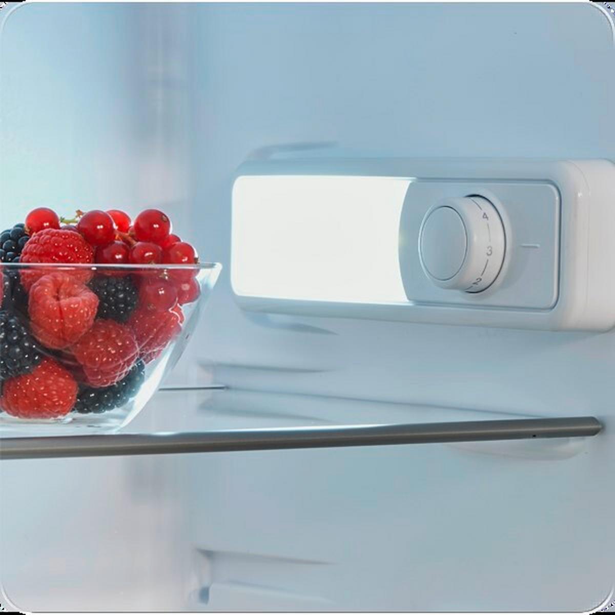 Kühl-Gefrier-Kombination WDD230 Weiß - Weiß, Basics, Kunststoff (54cm) - Wolkenstein