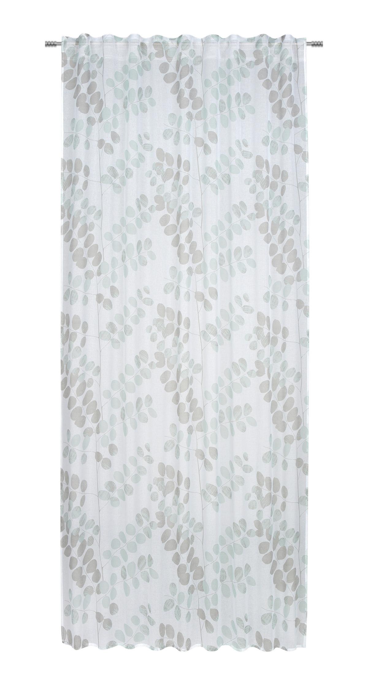 Končana Zavesa Endless - zelena, Konvencionalno, tekstil (140/245cm) - Modern Living