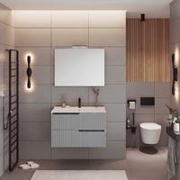 Element Ispod Umivaonika Winter - bijela/boje lave, Moderno, drvni materijal (80/51/46cm)
