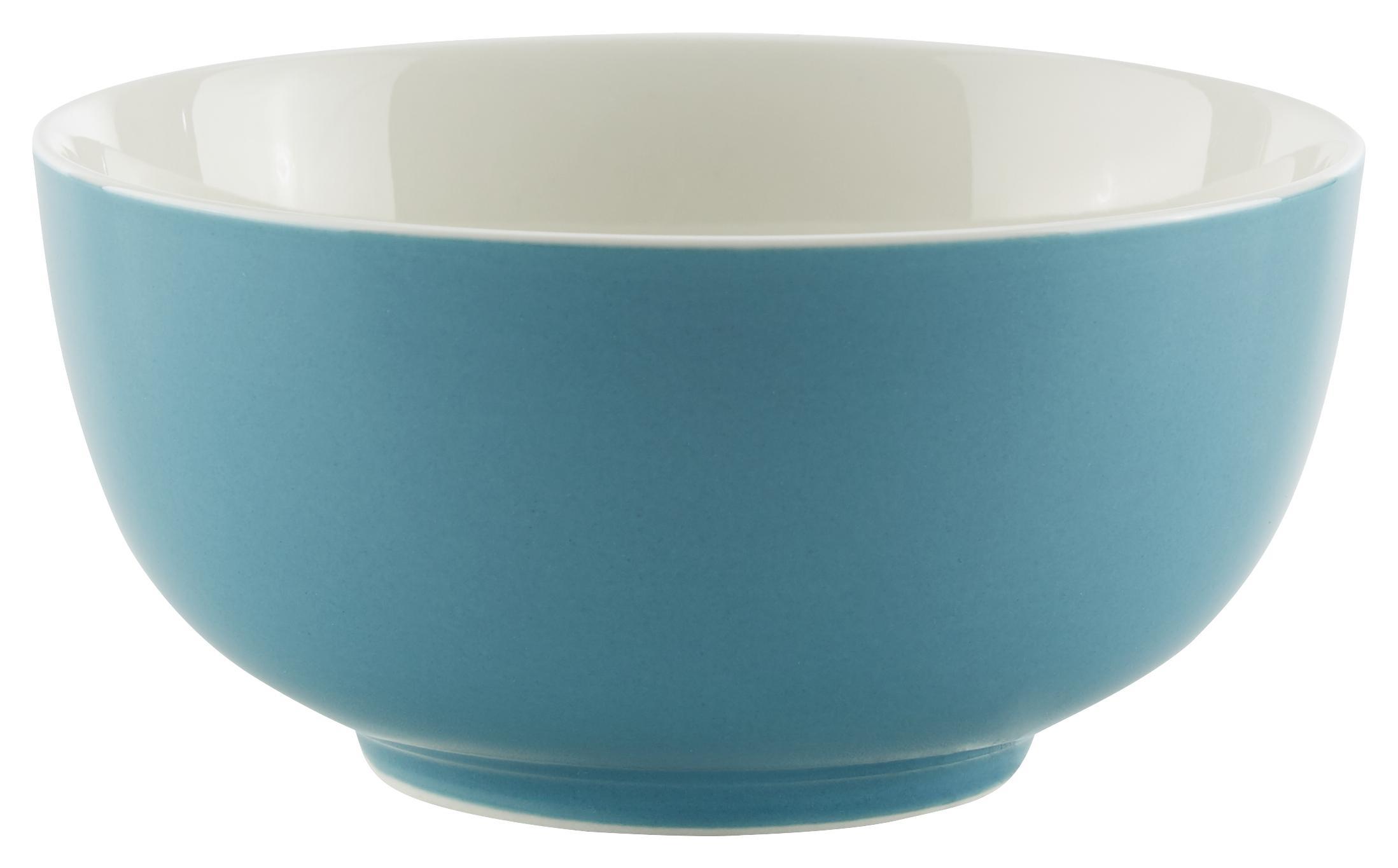 Müslischale Sandy aus Keramik Ø ca. 13,7cm - Blau, KONVENTIONELL, Keramik (13,7/6,6cm) - Mömax modern living