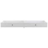 Posteljni Predal Clemence, Bela, 200 Cm - bela, Basics, leseni material (200/22/62cm) - MID.YOU