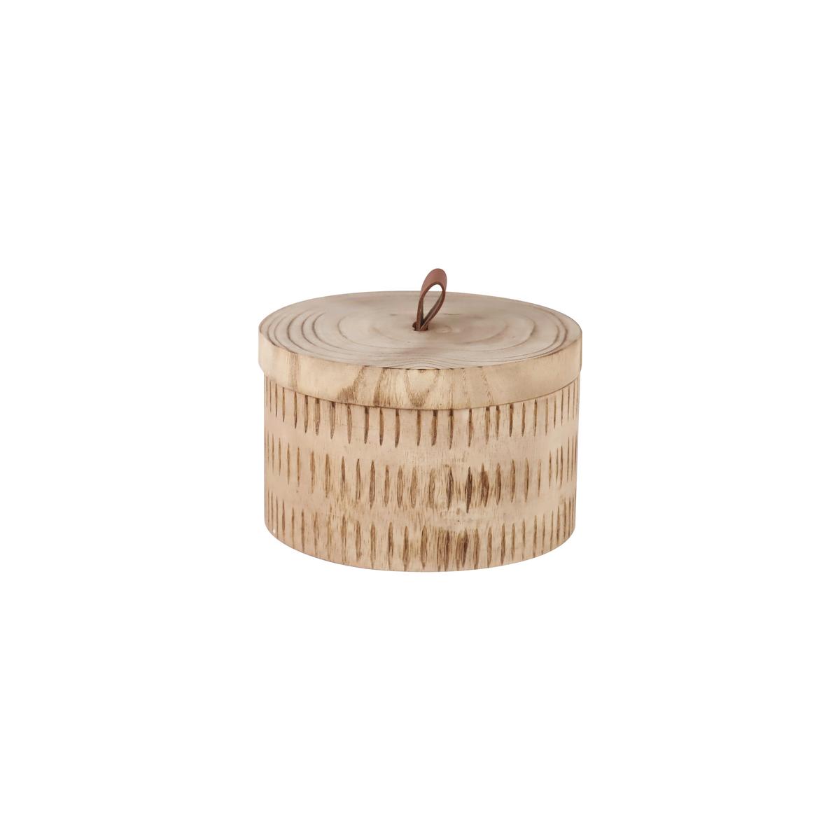 Dekor Doboz Paula - natúr színű, Lifestyle, fa (17,5/11,5cm) - Modern Living