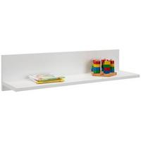 Wandregal in Weiss - Weiss, Holzwerkstoff (92/22/24cm) - Premium Living