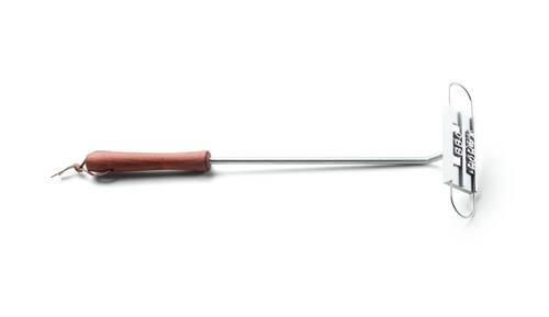 Grillstempel BBQ in Silberfarben - Silberfarben, KONVENTIONELL, Metall (43cm) - Modern Living