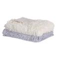 Kuscheldecke Fluffy Hellgrau 130x180 cm - Hellgrau, Textil (130/180cm) - Mömax modern living