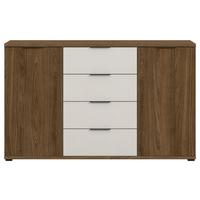 Komoda Ravenna - kašmir/boje oraha, Konvencionalno, drvni materijal/plastika (150/91/38cm) - Mömax