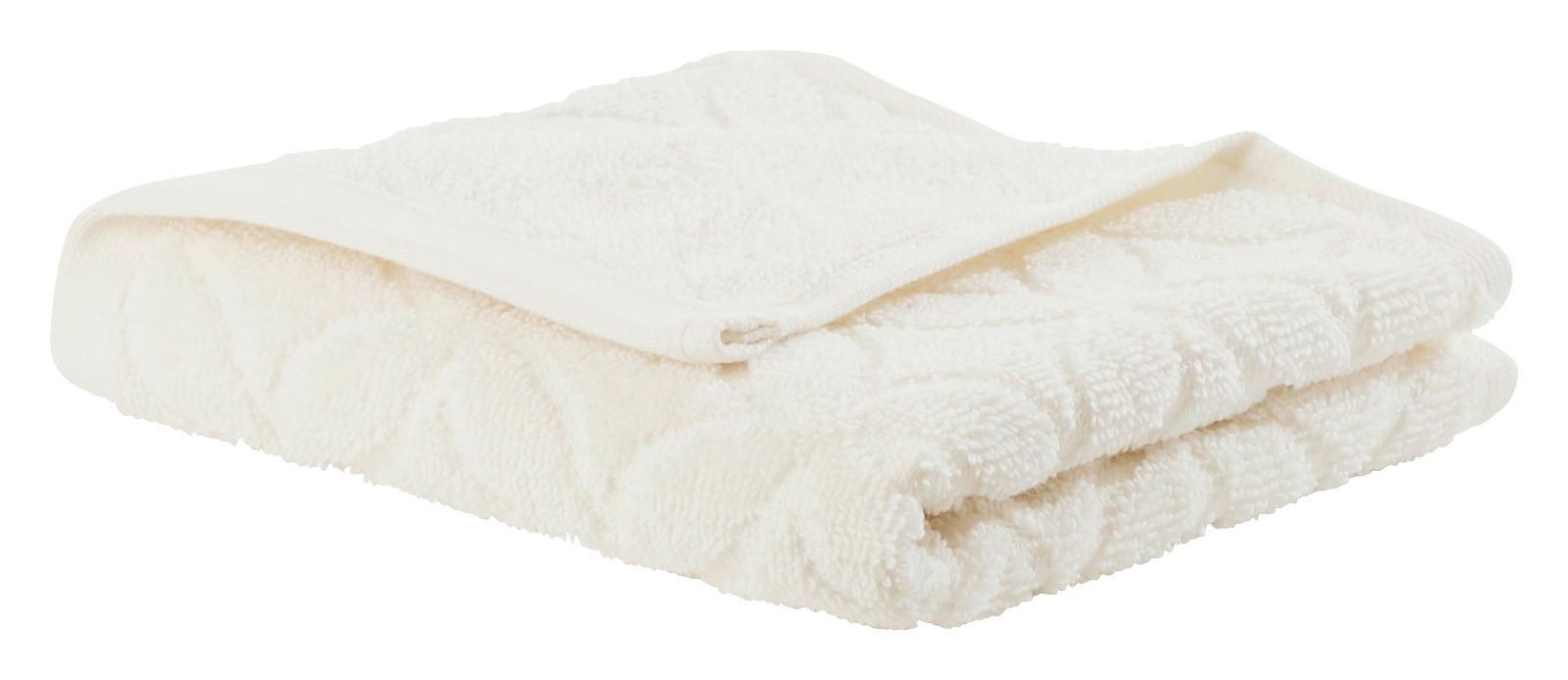 Gästetuch Naime in Natur ca. 30x50cm - Naturfarben, Lifestyle, Textil (30/50cm) - Modern Living