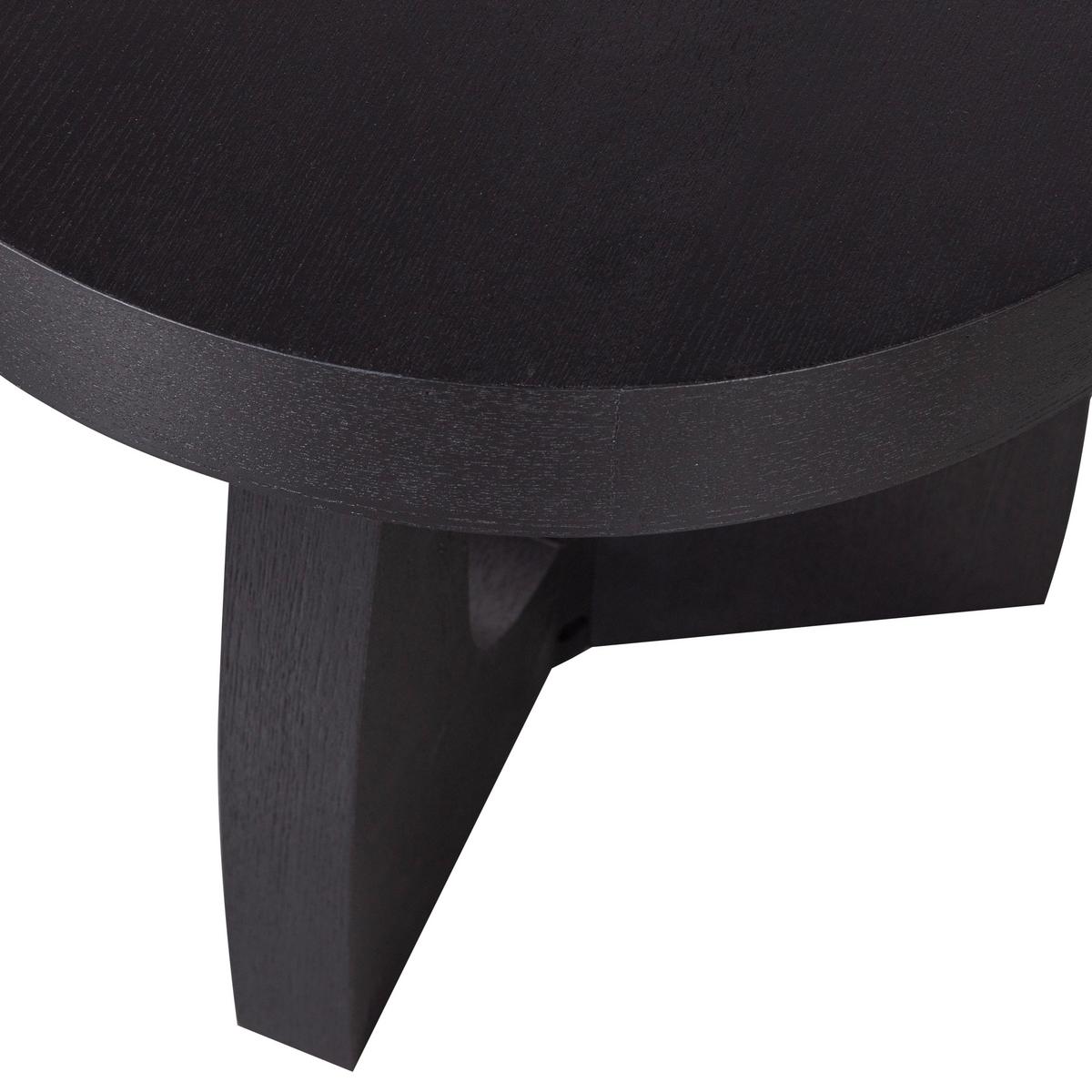 Beistelltisch Tala Schwarz - Schwarz, Design, Holzwerkstoff (45/45/45cm) - Livetastic
