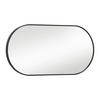 VÄGGSPEGEL BRITT -SB- - svart, Modern, metall/glas (40/80cm) - Mömax