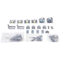 Montagepaket Unit in Chromfarben - Chromfarben, Modern, Kunststoff/Metall - Based