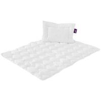 KOMPLET POŚCIELI DLA DZIECI WOLKENBETT - biały, Basics, tkanina (100/135cm) - Träumeland