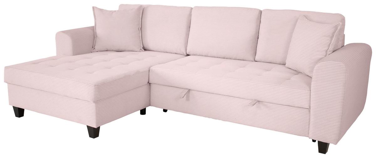 Coltar MORITZ - roz, Trend, textil (155/265cm) - Modern Living