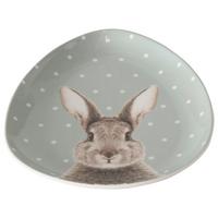 Tányér Fluffy - mentazöld/fehér, Basics, kerámia (16/20/2cm) - Modern Living