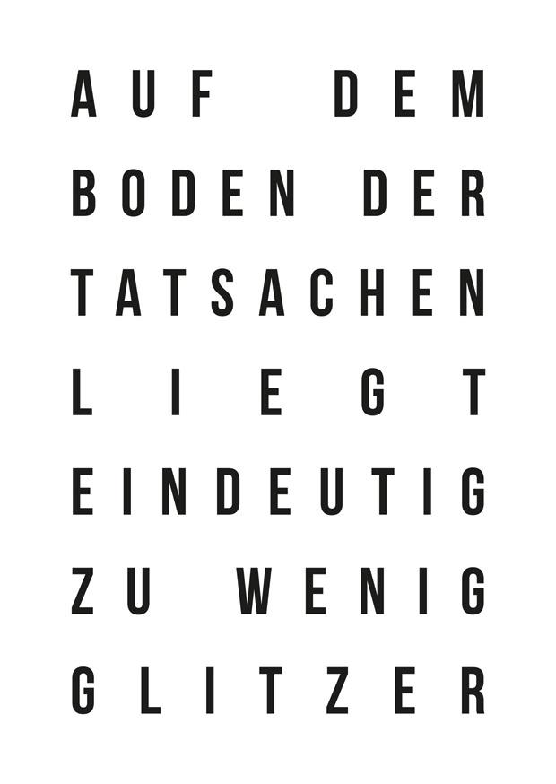 Postkarte Junique mit Schriftzug - Schwarz/Weiß, Basics, Papier (10,5/14,8cm) - Juniqe