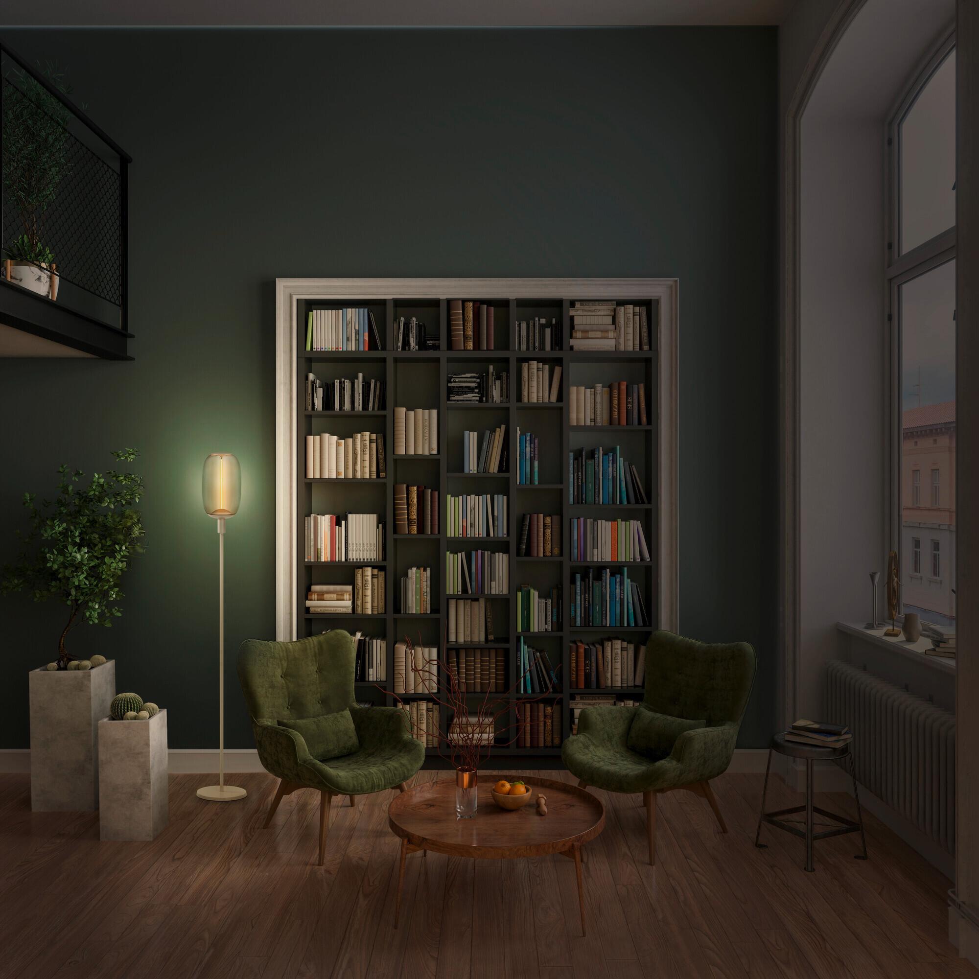 PODSTAWA LAMPY DECOR STICK FLOOR TALL E27 BG - beżowy, Basics, metal (26/146cm) - Ledvance