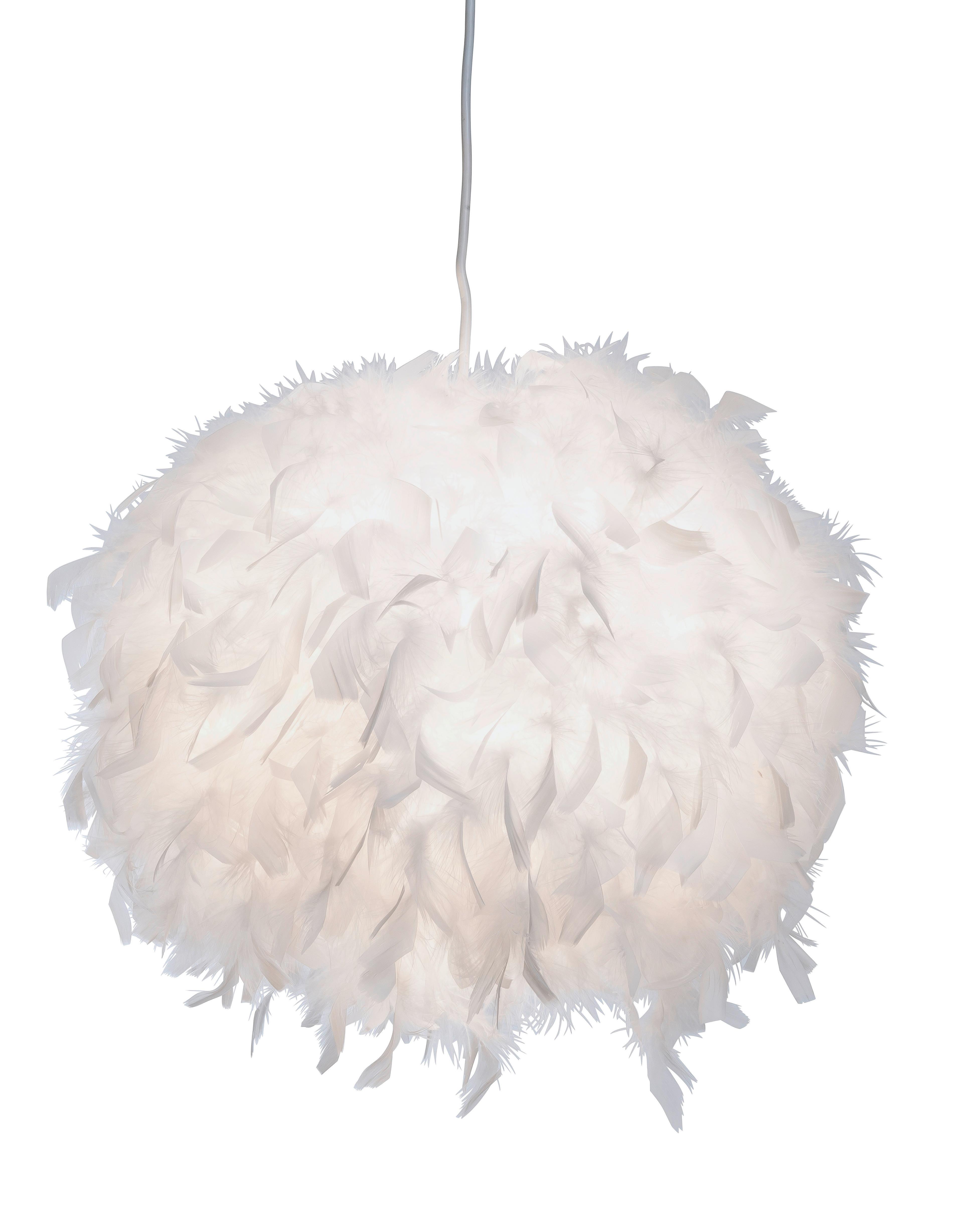 LAMPA WISZĄCA 301201076 DUCKY *SBN* - biały, Konventionell, materiały naturalne/papier (40/150cm) - Novel