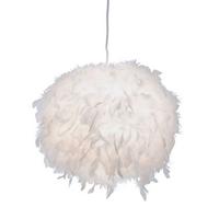 LAMPA WISZĄCA 301201076 DUCKY *SBN* - biały, Konventionell, materiały naturalne/papier (40/150cm) - Novel