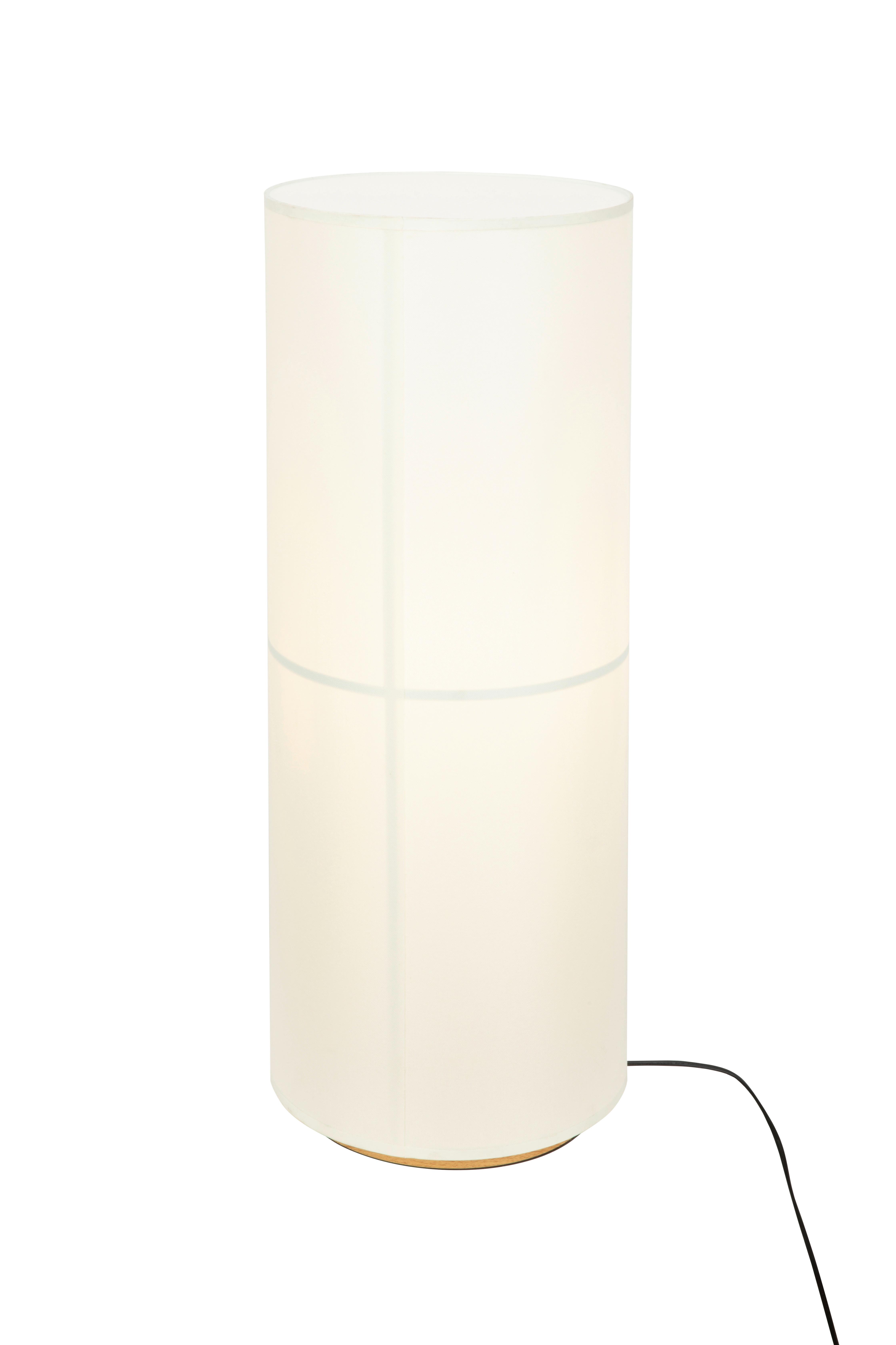 LAMPA STOJĄCA KUSUMA - biały, Design, tworzywo sztuczne/metal (30/83cm) - Collett's Monde