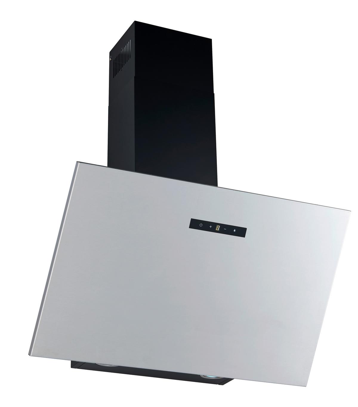 Dunstabzugshaube S8-90A Silber - Edelstahlfarben/Schwarz, Basics, Metall (89.5/109/43.2cm) - PKM